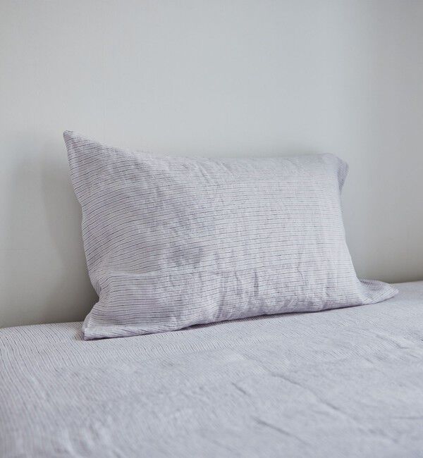 TOMORROWLAND HOME「ストライプリネン ピローケース（50cm &times; 70cm）」|その他|
