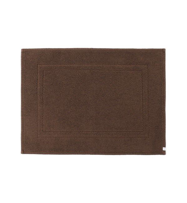 TOMORROWLAND HOME「コットンバスマット」|タオル|49 ダークブラウン