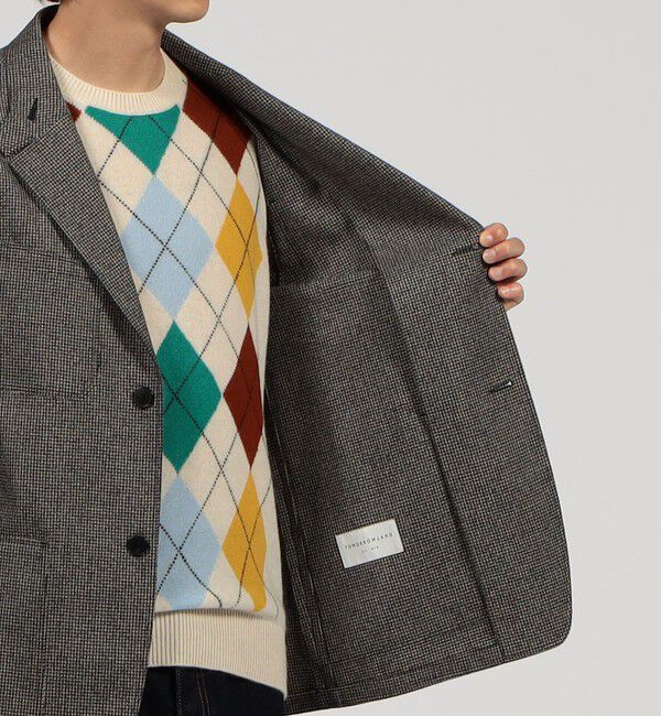 TOMORROWLAND MENS「2/90ミルドウール ジャケット」|テーラードジャケット|