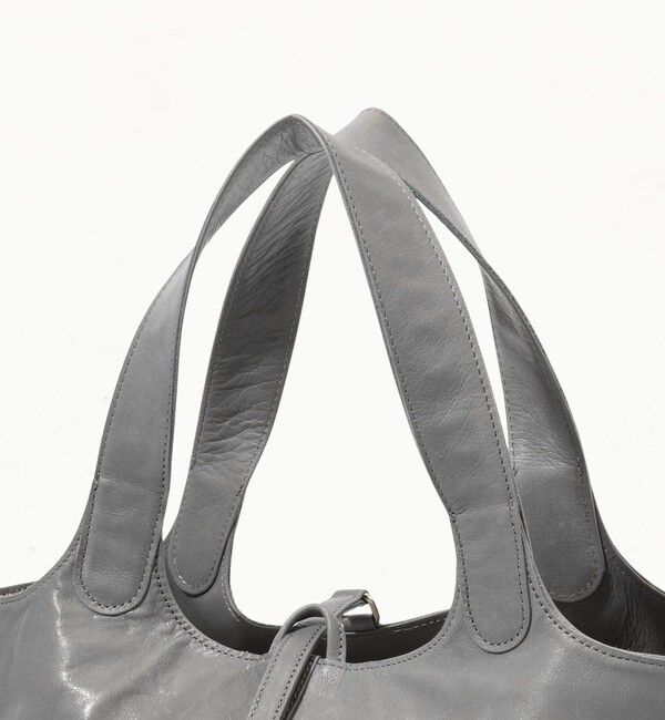 TOMORROWLAND GOODS「les basiques レザーハンドルバッグ」|ハンドバッグ|