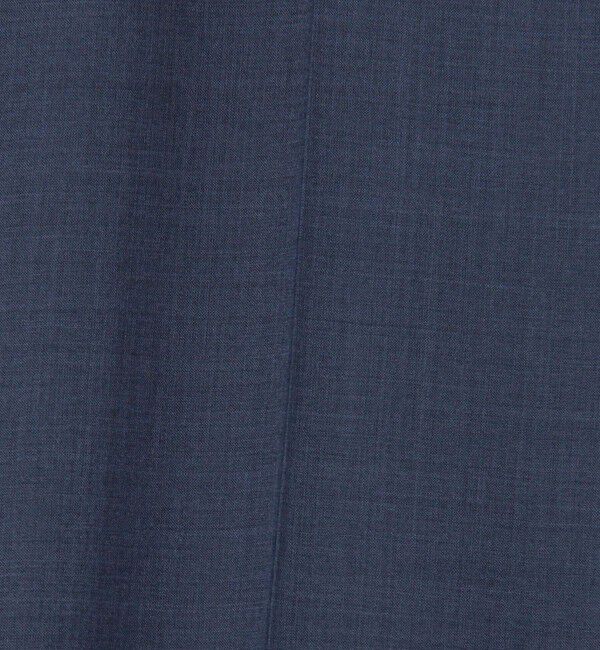 TOMORROWLAND MENS「Super120'sウールポリエステル ノープリーツスリムスラックス」|スラックス|