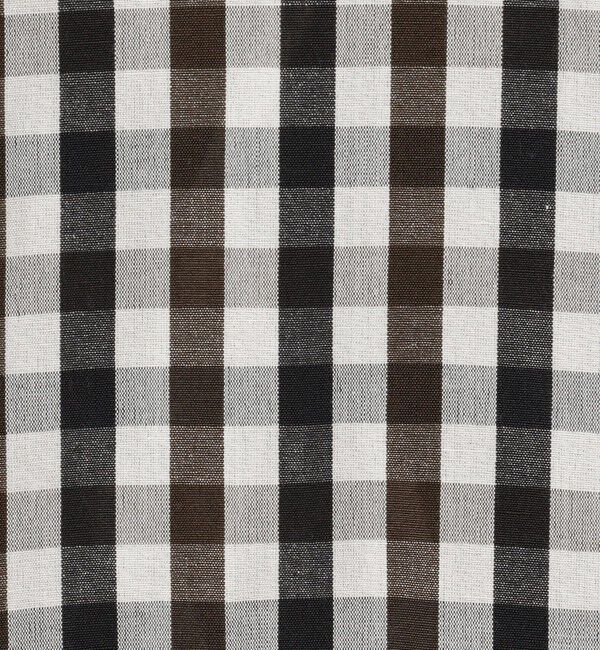 TOMORROWLAND collection「ピコロールギンガムチェック ペプラムブラウス」|シャツ・ブラウス|