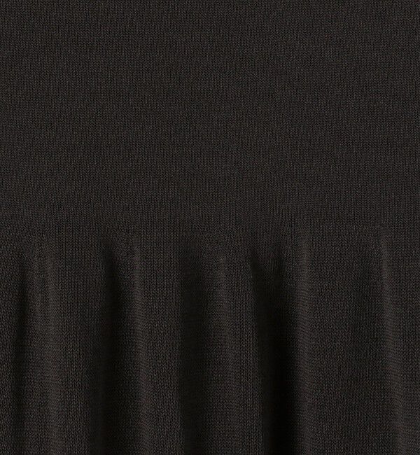 DES PRES「ドライポリエステルコットン ハーフスリーブフレアワンピース」|ワンピース|