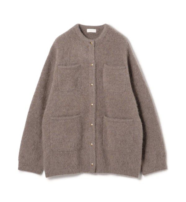 Ballsey「フォックスヤク クルーネックカーディガン」|カーディガン|45 ベージュ