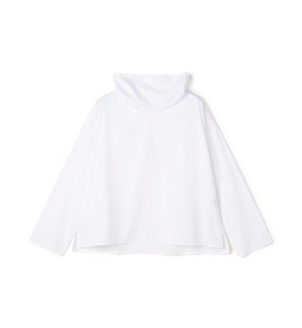 GALERIE VIE「スムースドライコットン ハイネックブラウス」|シャツ・ブラウス|11 ホワイト