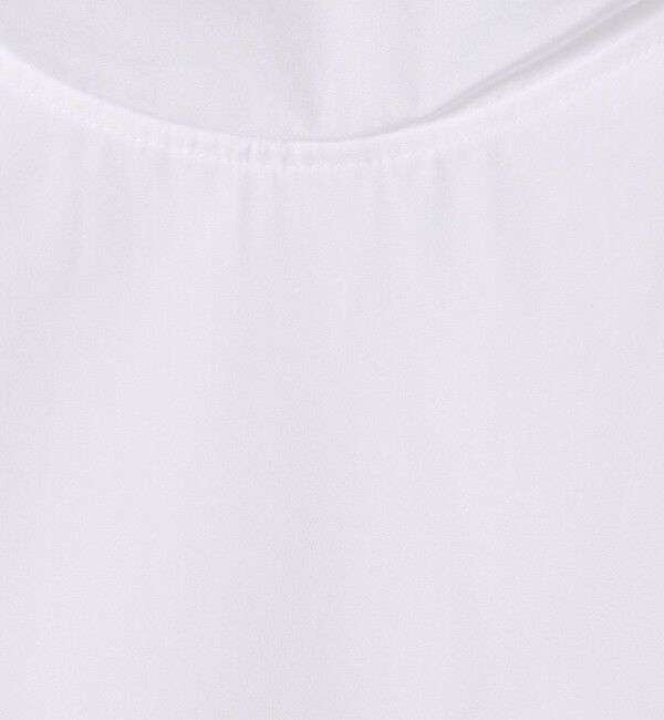 GALERIE VIE「スムースドライコットン ハイネックブラウス」|シャツ・ブラウス|