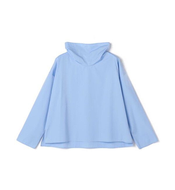 GALERIE VIE「スムースドライコットン ハイネックブラウス」|シャツ・ブラウス|63 ライトブルー
