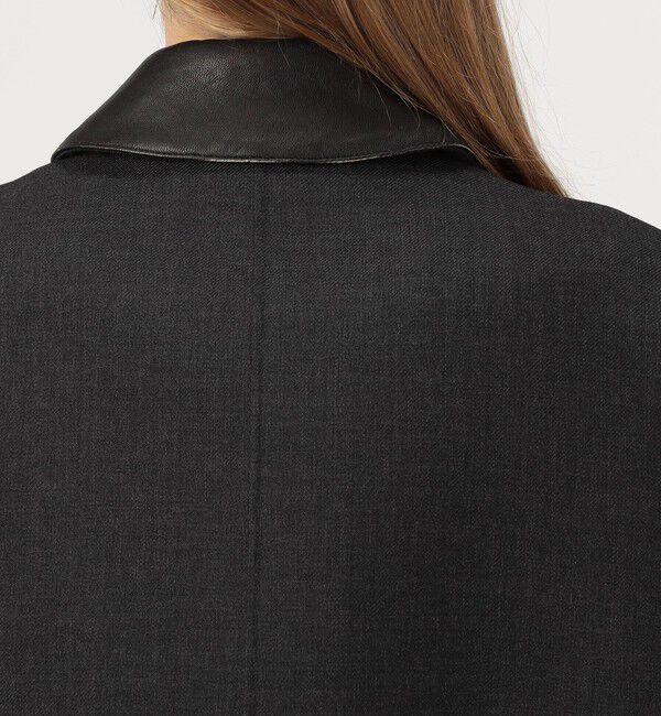 DES PRES「ダブルフェイスツイル ジレブルゾン」|ダウンベスト・ベスト|