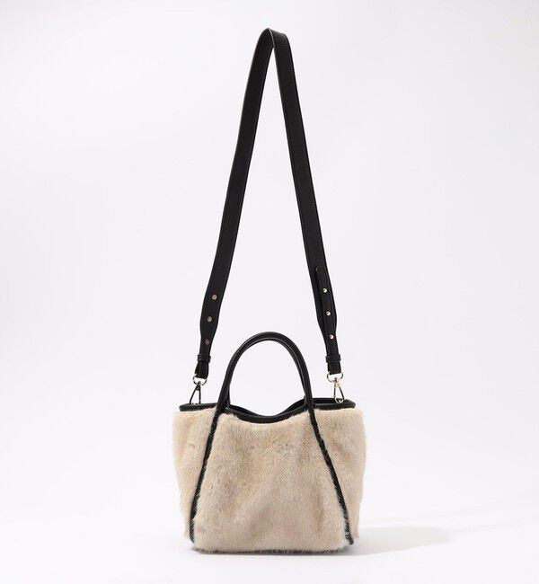 TOMORROWLAND GOODS「TOMORROWLAND フェイクファー トートバッグ」|トートバッグ|