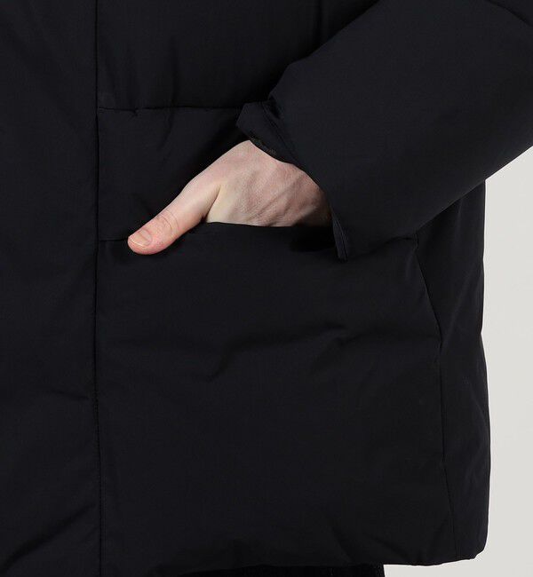 TOMORROWLAND MENS「ポリエステル フーデッドダウンジャケット」|ダウン|