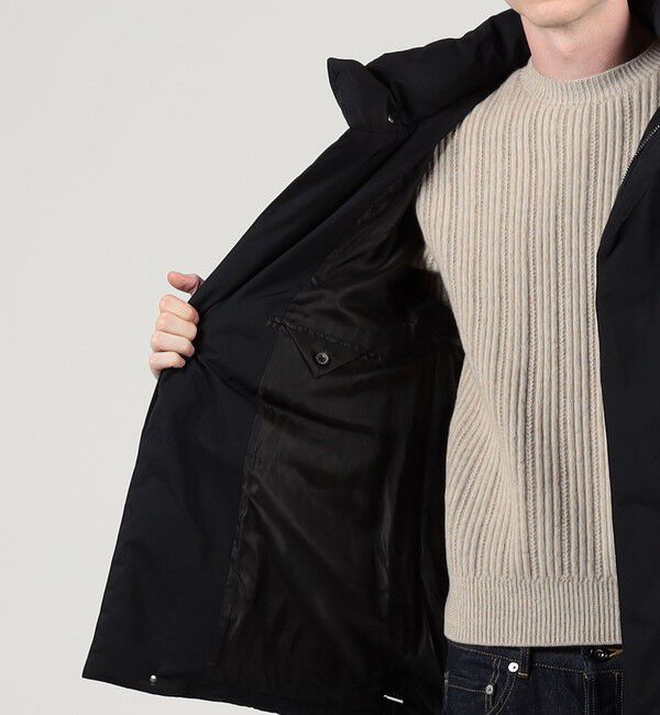 TOMORROWLAND MENS「ポリエステル フーデッドダウンジャケット」|ダウン|