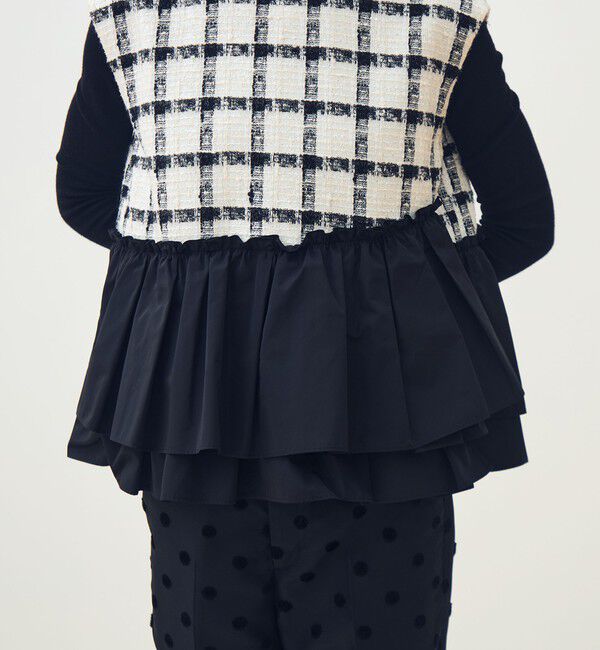 TOMORROWLAND collection「タッタースパンコール ティアードフリルトップス」|その他|