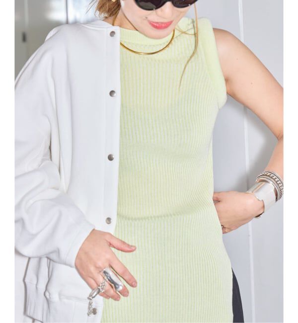  「SEEALL BOLD RIB TOP SAW63 KJ602：ニット」|ニット・セーター|