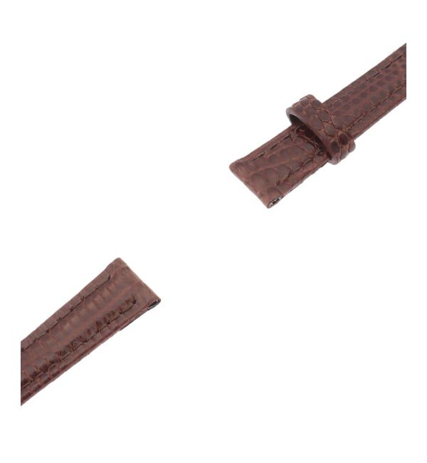 HIROB「lizard leather belt 10mm Brown」|その他|