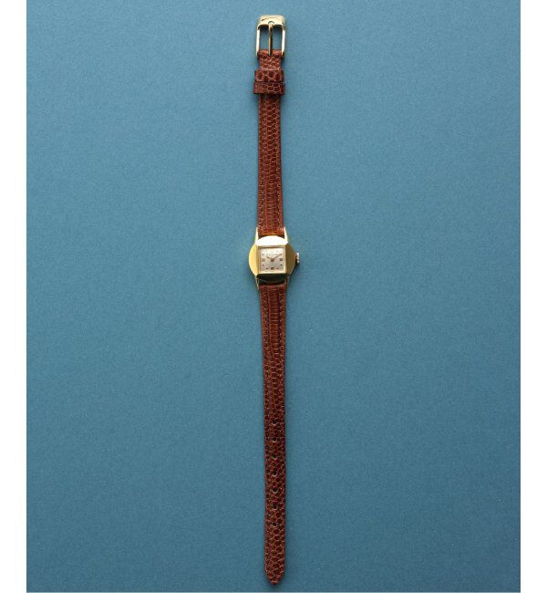 HIROB「lizard leather belt 10mm Brown」|その他|