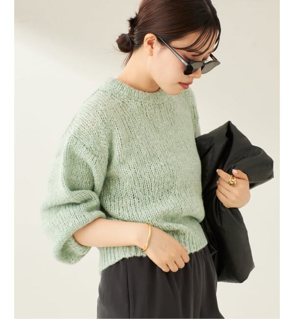 Plage「Fluffy half ニット」|ニット・セーター|