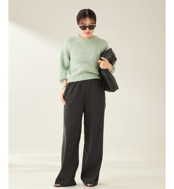 Plage「Fluffy half ニット」|ニット・セーター|