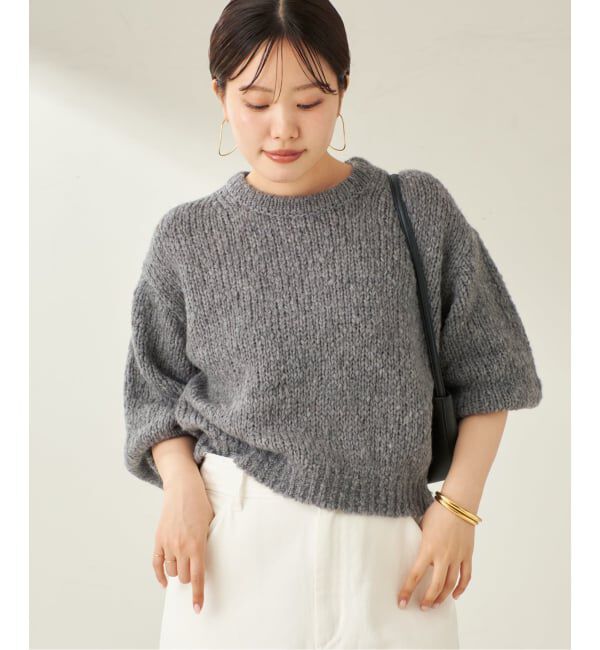 Plage「Fluffy half ニット」|ニット・セーター|