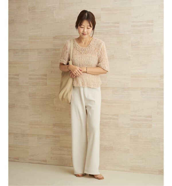 Plage「《一部カラーWEB限定追加》Bias Relax パンツ 8」|その他|