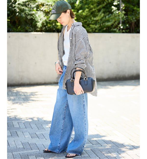 SLOBE IENA「リネンコットンレギュラーシャツ」|シャツ・ブラウス|