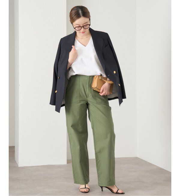 IENA「LOOPWHEELER for LOWERCASE 別注 ライトツリウラケ Vネックベスト」|ベスト・ジレ|