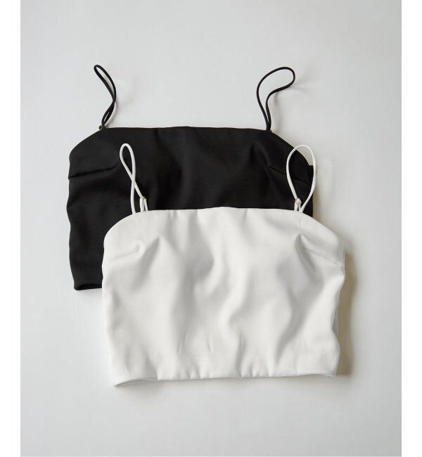 IENA「【EMILY WEEK &times; IENA】サテン クロップドバンドゥブラ」|インナー|