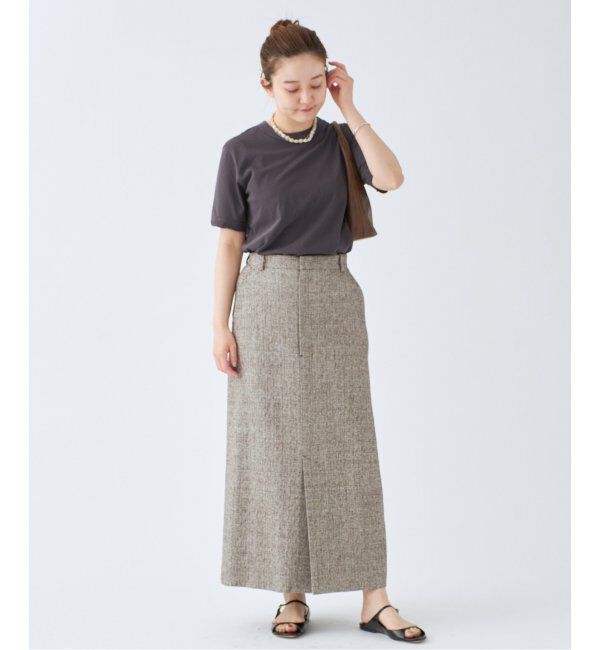 IENA「ATON/エイトン 別注 FRESCA SINGLE JERSEY Tシャツ」|Tシャツ・カットソー|