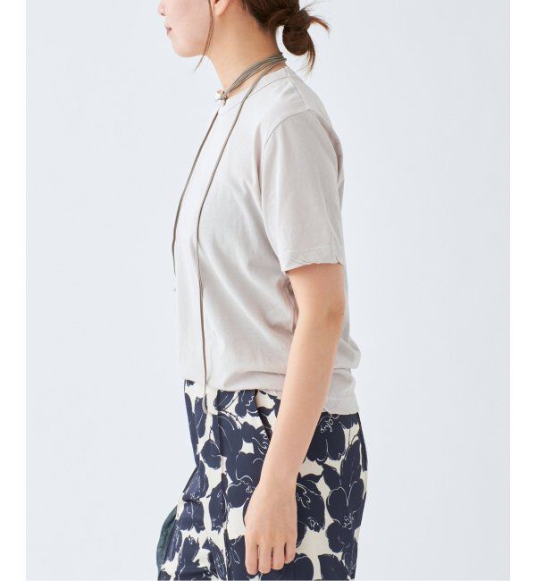 IENA「ATON/エイトン 別注 FRESCA SINGLE JERSEY Tシャツ」|Tシャツ・カットソー|