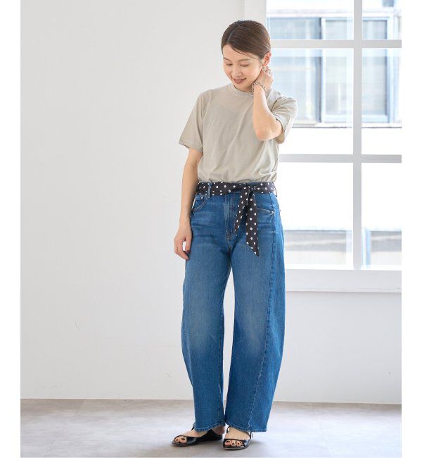 IENA「ATON/エイトン 別注 FRESCA SINGLE JERSEY Tシャツ」|Tシャツ・カットソー|