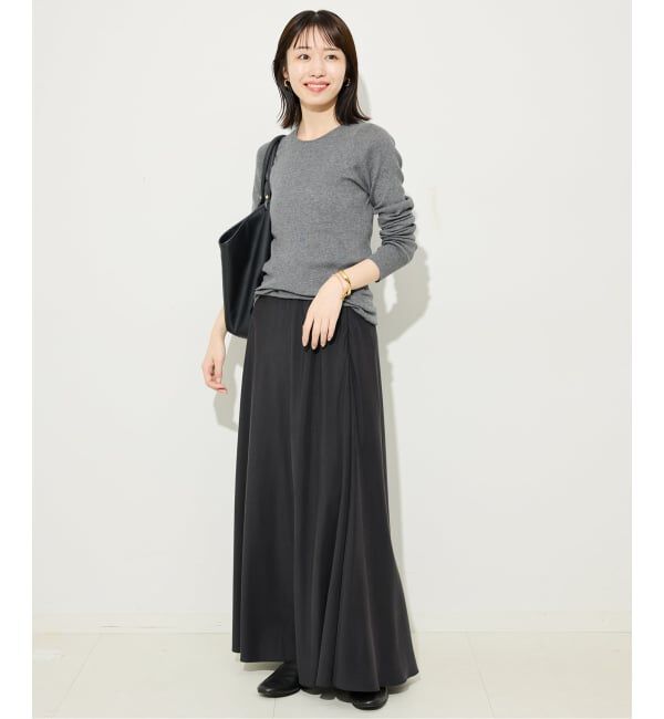 SLOBE IENA「《3サイズ展開/追加3》フィブリルマーメイドフレアスカート」|スカート|
