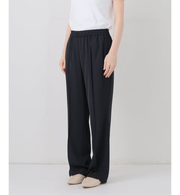 SLOBE IENA「《4サイズ展開/WEB限定/追加》ピンタックセミフレアパンツ」|その他|