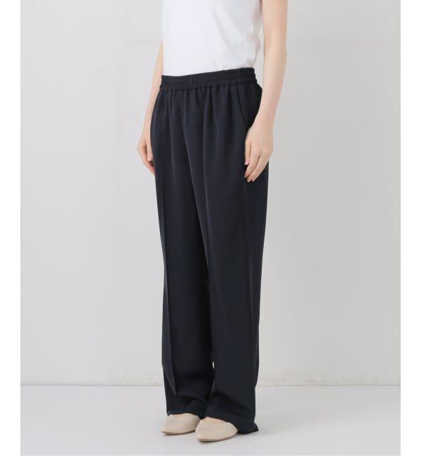 SLOBE IENA「《4サイズ展開/WEB限定/追加》ピンタックセミフレアパンツ」|その他|