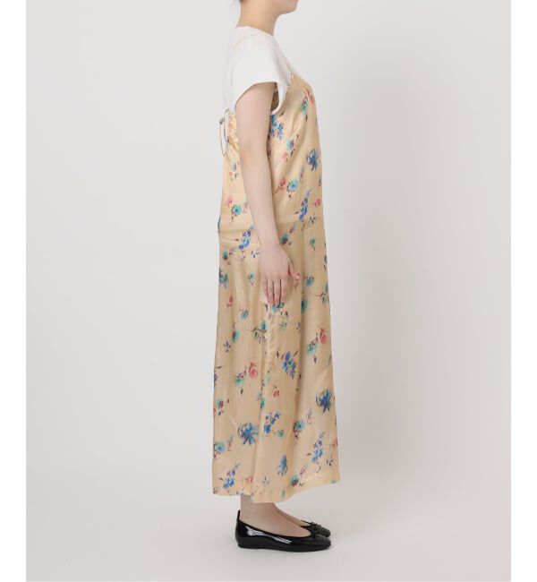 IENA LA BOUCLE「IENA LA BOUCLE ボタニカルプリントキャミソールドレス」|ワンピース|