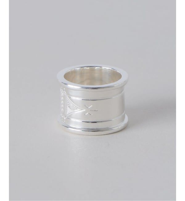 VERMEIL par iena「《WEB限定》ADRAR アドラル PATTERN BAND リング」|リング|