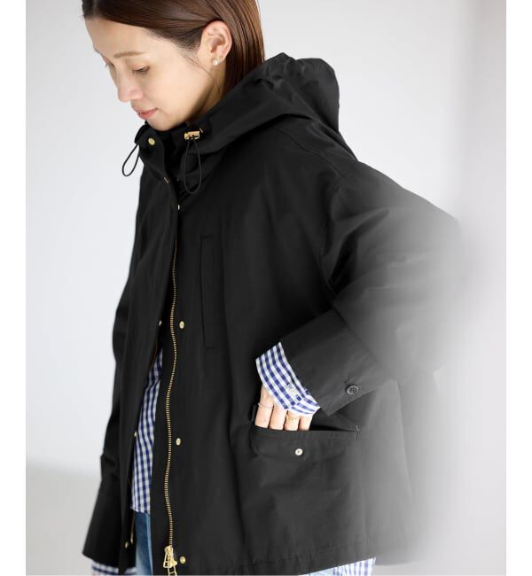 IENA「撥水フーディーブルゾン」|ブルゾン・スタジャン|
