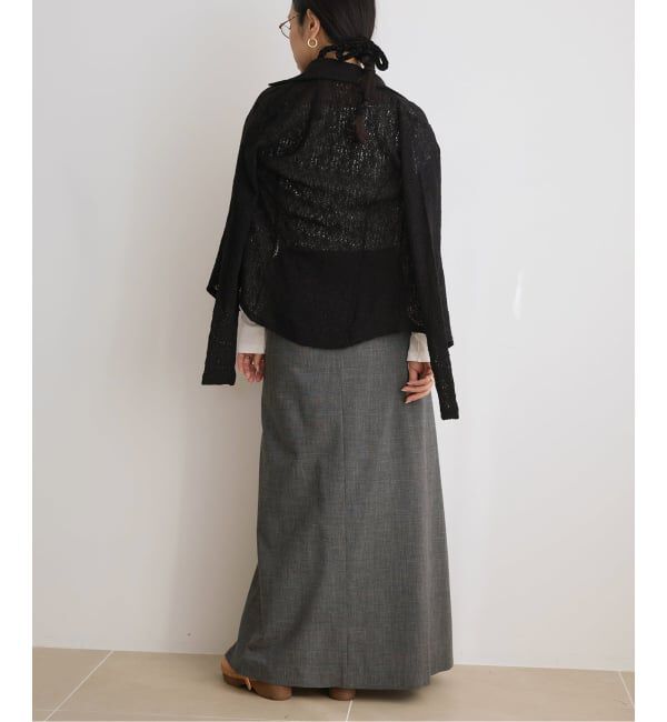 IENA LA BOUCLE「IENA LA BOUCLE カーリーラッセルシャツカットソー」|シャツ・ブラウス|