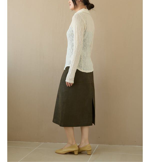 IENA LA BOUCLE「IENA LA BOUCLE カーリーラッセルシャツカットソー」|シャツ・ブラウス|