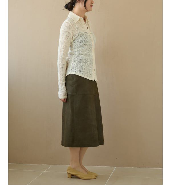 IENA LA BOUCLE「IENA LA BOUCLE カーリーラッセルシャツカットソー」|シャツ・ブラウス|