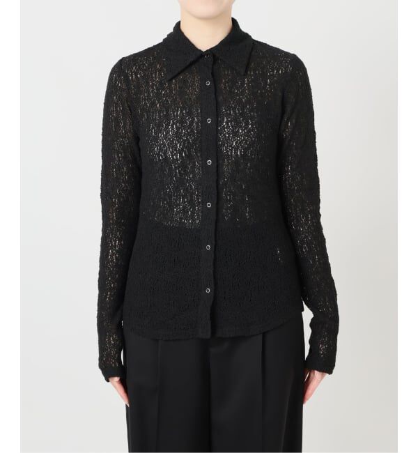 IENA LA BOUCLE「IENA LA BOUCLE カーリーラッセルシャツカットソー」|シャツ・ブラウス|