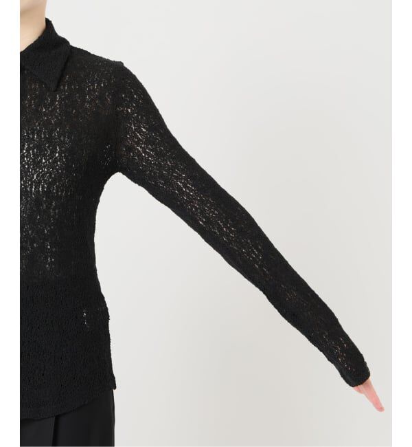 IENA LA BOUCLE「IENA LA BOUCLE カーリーラッセルシャツカットソー」|シャツ・ブラウス|