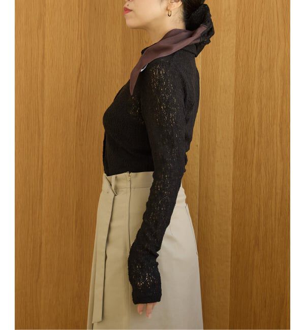 IENA LA BOUCLE「IENA LA BOUCLE カーリーラッセルシャツカットソー」|シャツ・ブラウス|