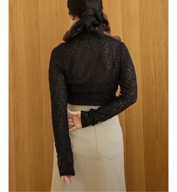 IENA LA BOUCLE「IENA LA BOUCLE カーリーラッセルシャツカットソー」|シャツ・ブラウス|