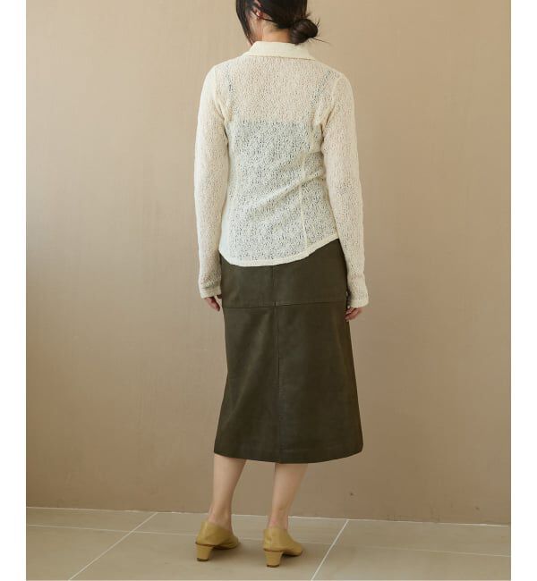 IENA LA BOUCLE「IENA LA BOUCLE カーリーラッセルシャツカットソー」|シャツ・ブラウス|