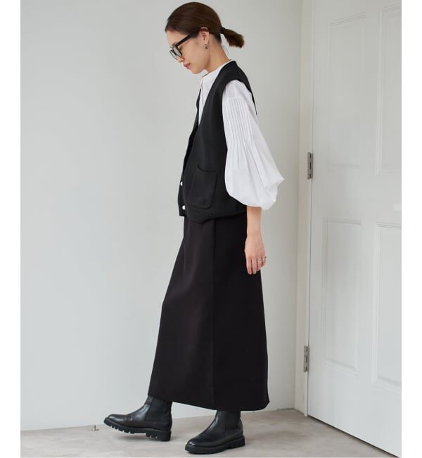 SLOBE IENA「《WEB限定/追加2》パールニットベスト」|ベスト・ジレ|