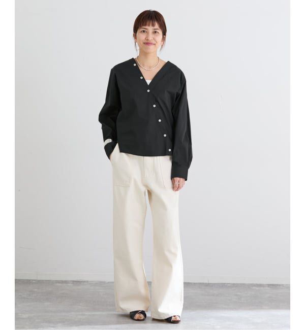 IENA「デニムベイカーパンツ」|デニム|