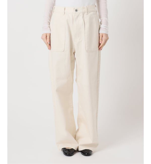 IENA「デニムベイカーパンツ」|デニム|