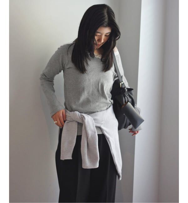 SLOBE IENA「《追加予約》miller/ミラー SLOBE別注 レースカットソー」|Tシャツ・カットソー|