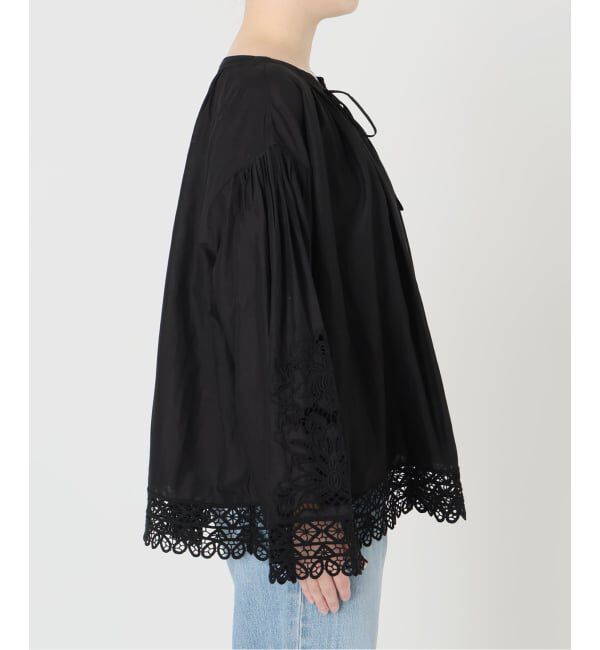 IENA「《予約》カットワークレースブラウス」|シャツ・ブラウス|