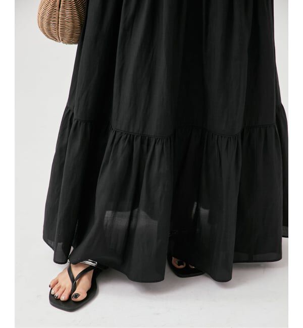 VERMEIL par iena「《予約》Airy ティアードスカート」|スカート|