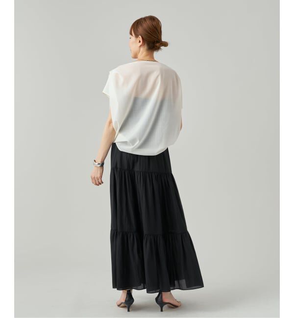 VERMEIL par iena「《予約》Airy ティアードスカート」|スカート|